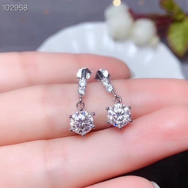 moisanite earrings attractive character women silver stud earrings 925 sterling silver shiny better than diamond gift, Golden;silver
moisanite earrings attractive character women silver stud earrings 925 sterling silver shiny better than diamond gift, Golden;silver