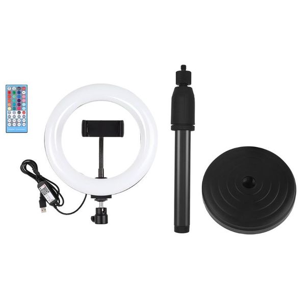 flash heads 7.9inch 20cm rgb light tripod mount dimmable led ring vlogging selfie video lights with remote control & mobile phone clip
flash heads 7.9inch 20cm rgb light tripod mount dimmable led ring vlogging selfie video lights with remote control & mobile phone clip