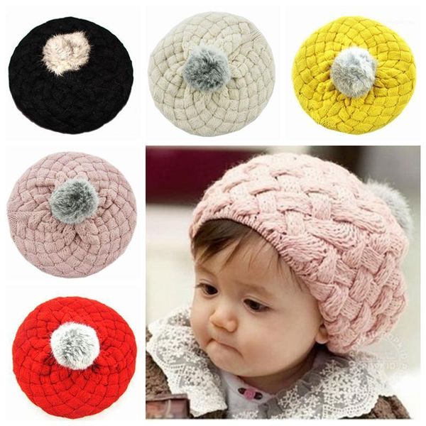caps & hats 4-36m baby winter beret kids poms pom beanie cap boys girls faux fur hat gorros bebes crochet bp111, Yellow
caps & hats 4-36m baby winter beret kids poms pom beanie cap boys girls faux fur hat gorros bebes crochet bp111, Yellow