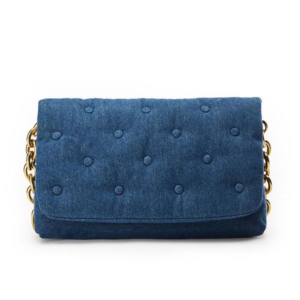 vintage denim quilted women shoulder bags designer thick chains handbags fashion messenger bag female big purses women's bag
vintage denim quilted women shoulder bags designer thick chains handbags fashion messenger bag female big purses women's bag