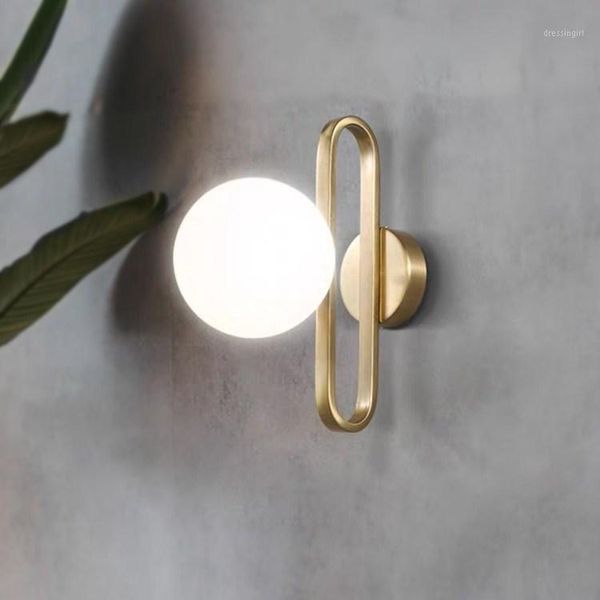 modern matte golden wall mount holder wall lamp with frosted ball glass shade g9 led 7w bulb for bedroom bedside sconce1
modern matte golden wall mount holder wall lamp with frosted ball glass shade g9 led 7w bulb for bedroom bedside sconce1