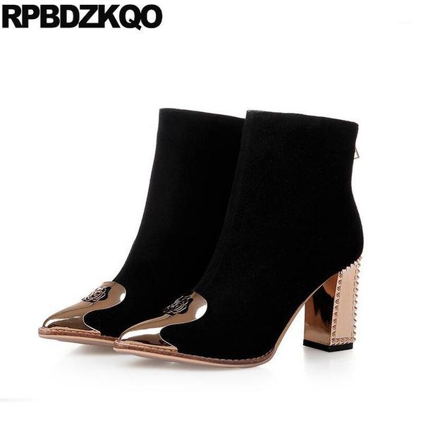 boots booties black sheepskin pointed toe high heel zipper short ladies suede flower 2021 ankle chunky metal designer shoes1
boots booties black sheepskin pointed toe high heel zipper short ladies suede flower 2021 ankle chunky metal designer shoes1