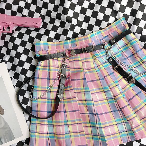 ulzzang harajuku new punk black chain casual up fashion belt feminine japanese sweet metal gothic love belts t200327, Black;brown
ulzzang harajuku new punk black chain casual up fashion belt feminine japanese sweet metal gothic love belts t200327, Black;brown