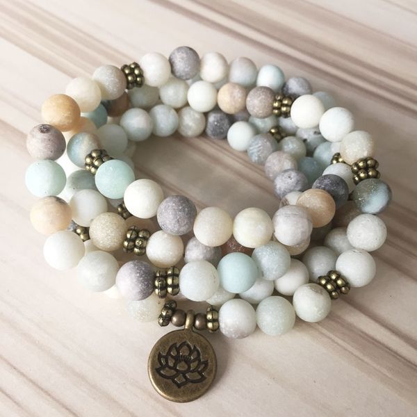 108 prayer beads mala wrist for men matte ite stone wraps bracelets yoga lotus buddha charm om bracelet y200730, Black
108 prayer beads mala wrist for men matte ite stone wraps bracelets yoga lotus buddha charm om bracelet y200730, Black