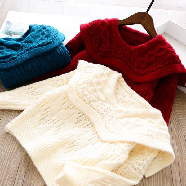 pullover 2021 autumn and winter girls' sweater children's clothing wholesale, Blue
pullover 2021 autumn and winter girls' sweater children's clothing wholesale, Blue