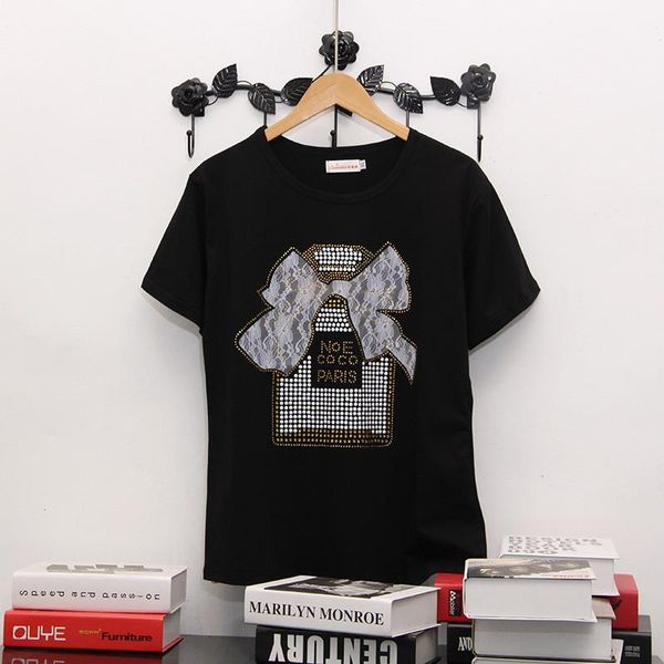 women's t-shirt hiawatha 2021 korean loose diamond short sleeve t-shirts women casual lace patchwork drilling tees tx066, White
women's t-shirt hiawatha 2021 korean loose diamond short sleeve t-shirts women casual lace patchwork drilling tees tx066, White