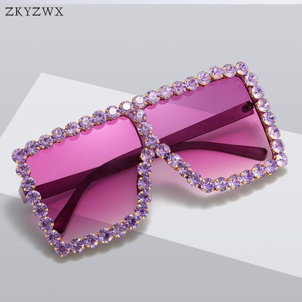 zkyzwx fashion diamond vintage square sunglasses women trending sunglasses for men luxury design street soversized glasses, White;black
zkyzwx fashion diamond vintage square sunglasses women trending sunglasses for men luxury design street soversized glasses, White;black