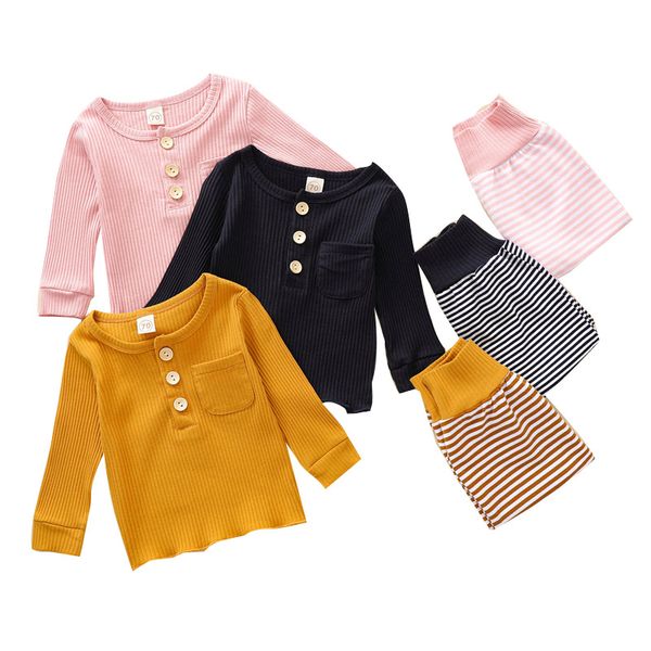 kids baby striped outfits button pocket long sleeve solid infant toddler elastic splice striped trousers kids casual clothes 06210202, White
kids baby striped outfits button pocket long sleeve solid infant toddler elastic splice striped trousers kids casual clothes 06210202, White