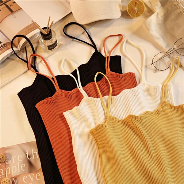 sexy crop top вязаной волна шея танк верхней женщина рукава оборки тенниска тельняшка вскользь camis top для женщин летом, White
sexy crop top вязаной волна шея танк верхней женщина рукава оборки тенниска тельняшка вскользь camis top для женщин летом, White