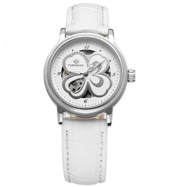 automatic diamond full hollowed inlaid out leisure women's mechanical watch fashion clover belt watch, Slivery;brown
automatic diamond full hollowed inlaid out leisure women's mechanical watch fashion clover belt watch, Slivery;brown