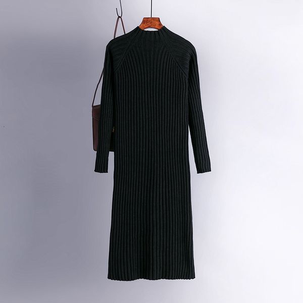 2021 new chic autumn winter maxi thick women flare sleeve casual warm straight long sweater female loose knit dress jzge, Black;gray
2021 new chic autumn winter maxi thick women flare sleeve casual warm straight long sweater female loose knit dress jzge, Black;gray