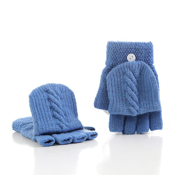 2020 new kids fingerless solid half finger knitted mittens winter soft basic gloves women men guantes, Blue;gray
2020 new kids fingerless solid half finger knitted mittens winter soft basic gloves women men guantes, Blue;gray