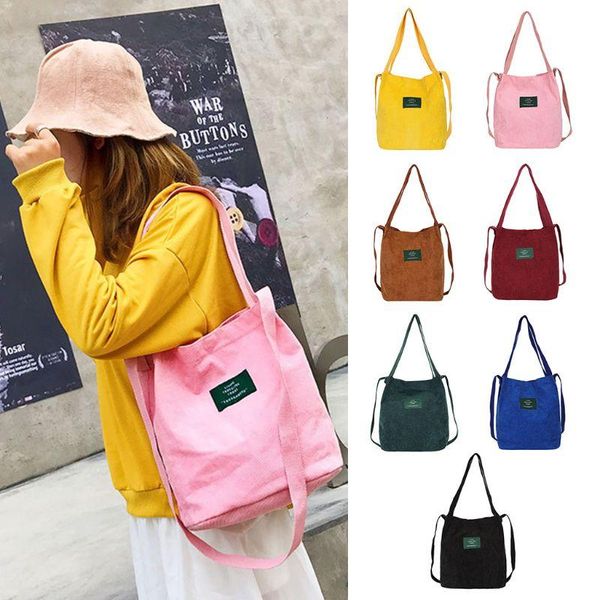 women corduroy shoulder shopping bag tote package crossbody casual handbag handle bags m5te
women corduroy shoulder shopping bag tote package crossbody casual handbag handle bags m5te