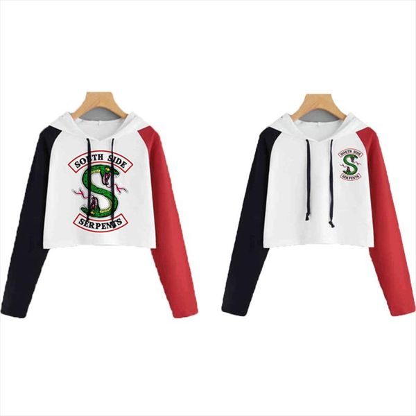 kpop clothes south side serpents riverdale hoodie sweatshirt women girls kpop clothes riverdale southside archie andrews costume, Black
kpop clothes south side serpents riverdale hoodie sweatshirt women girls kpop clothes riverdale southside archie andrews costume, Black