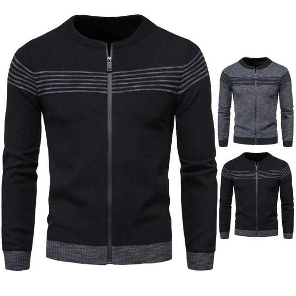 2020 winter men's wool sweater patchwork zipper o-neck knitting thick warm stretchy casual fashion male cardigan, White;black
2020 winter men's wool sweater patchwork zipper o-neck knitting thick warm stretchy casual fashion male cardigan, White;black