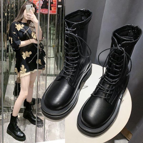 med heel boots women's low shoes round toe zipper boots-women luxury designer ankle rock autumn rubber 2021 flat lolita, Black
med heel boots women's low shoes round toe zipper boots-women luxury designer ankle rock autumn rubber 2021 flat lolita, Black