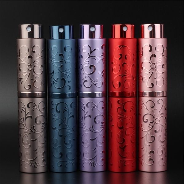 10ml aluminum perfume spray bottle glass liner rotating telescopic spray bottle portable empty cosmetic containers 8 colors
10ml aluminum perfume spray bottle glass liner rotating telescopic spray bottle portable empty cosmetic containers 8 colors