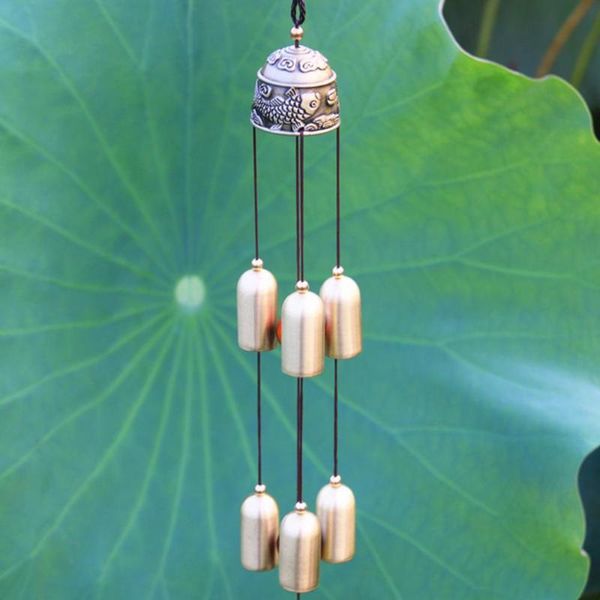 decorative objects & figurines national style fish copper 6 bells wind chimes outdoor living windchimes home window hanging decoration
decorative objects & figurines national style fish copper 6 bells wind chimes outdoor living windchimes home window hanging decoration
