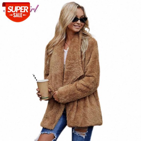 adogirl casual faux fur coat women autumn winter long fluffy teddy jacket coat femme overcoat jacket warm fluff outwear #tg3y, Black;brown
adogirl casual faux fur coat women autumn winter long fluffy teddy jacket coat femme overcoat jacket warm fluff outwear #tg3y, Black;brown