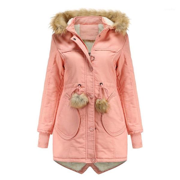 parkas women's winter mid-length fleece detachable hat coat fashion warm jacket cotton coat hooded pink outwear #31, Black
parkas women's winter mid-length fleece detachable hat coat fashion warm jacket cotton coat hooded pink outwear #31, Black