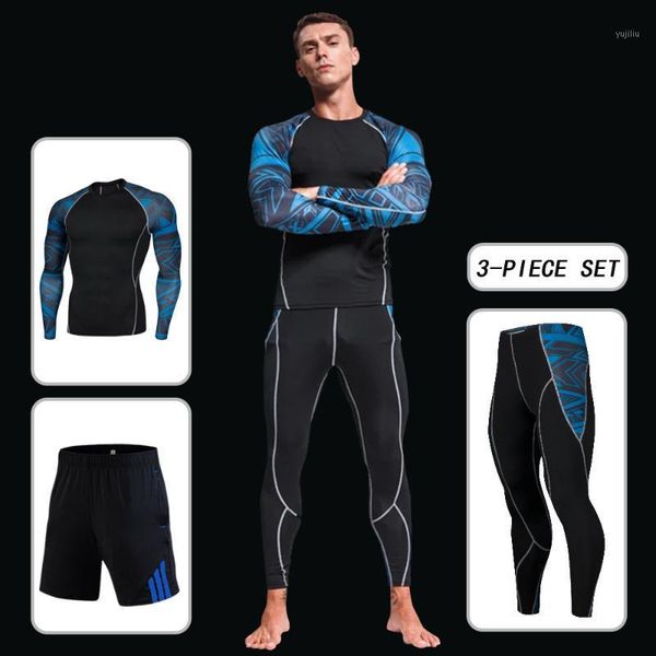 running sets men compression 3 pcs yoga set fitness sports suits gym long sleeve clothing shirts leggings workout pants1, Black;blue
running sets men compression 3 pcs yoga set fitness sports suits gym long sleeve clothing shirts leggings workout pants1, Black;blue