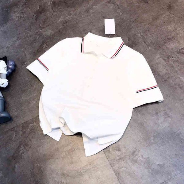 2022 factory wholesale new solid color polo t-shirt for men and women in summer of 21 mdo0, White
2022 factory wholesale new solid color polo t-shirt for men and women in summer of 21 mdo0, White