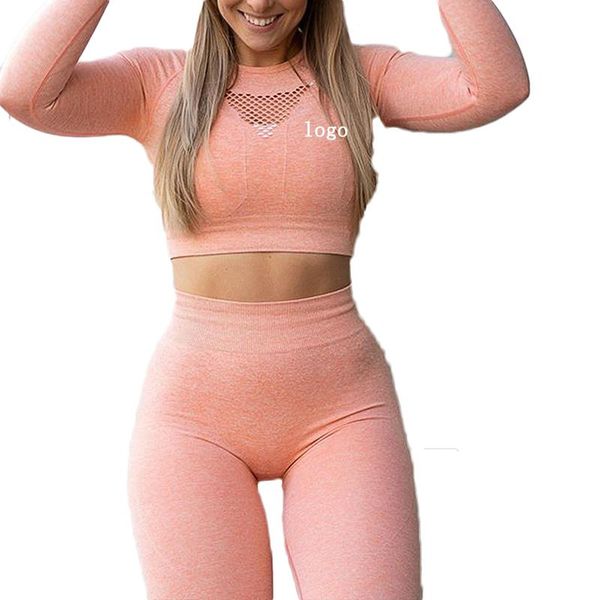 yoga outfits custom logo knitted seamless sports fitness long sleeve tight sport women, White;red
yoga outfits custom logo knitted seamless sports fitness long sleeve tight sport women, White;red