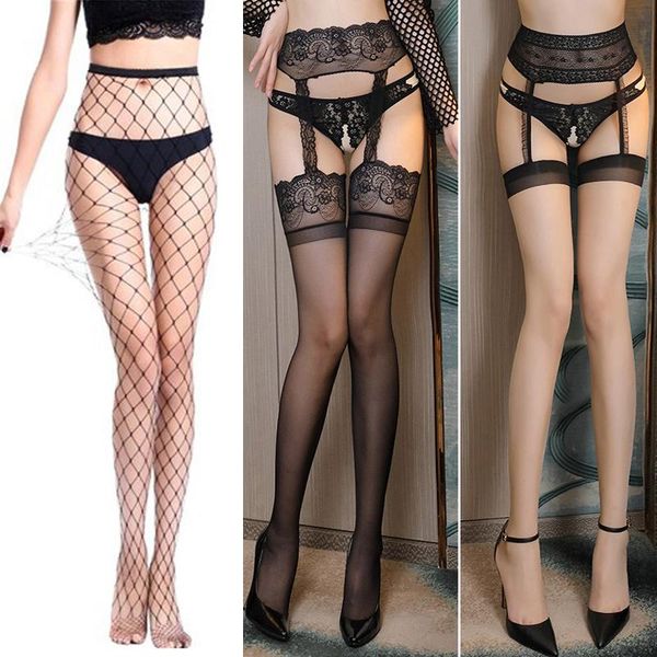 socks & hosiery woman elastic stockings transparent black fishnet thigh sheer tights embroidery pantyhose summer women's, Black;white
socks & hosiery woman elastic stockings transparent black fishnet thigh sheer tights embroidery pantyhose summer women's, Black;white