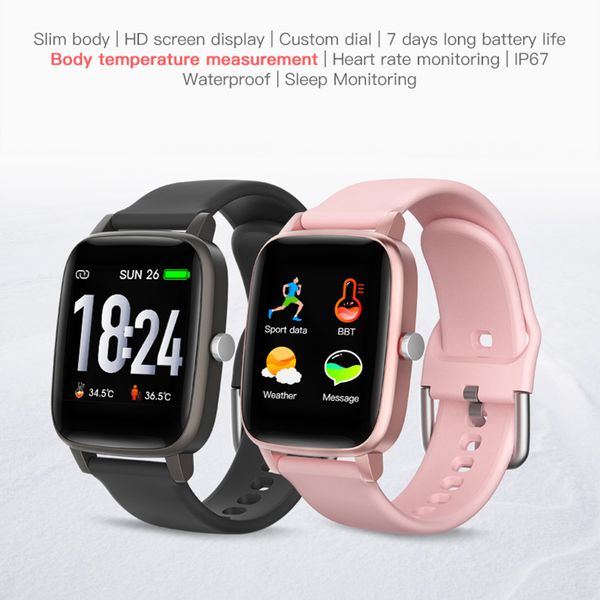 t98 watch body temperature measurement heart rate blood pressure monitor pedometer sports fitness smart bracelet
t98 watch body temperature measurement heart rate blood pressure monitor pedometer sports fitness smart bracelet