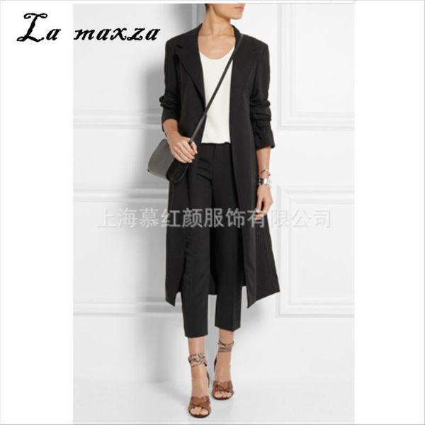 women's trench coats autumn fashion casual women coat windbreaker elegant black long sleeve plus size, Tan;black
women's trench coats autumn fashion casual women coat windbreaker elegant black long sleeve plus size, Tan;black
