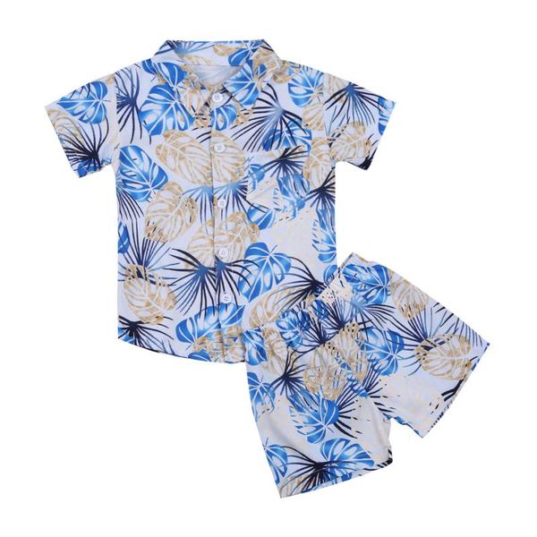 toddler baby coconut tree printing two-pieces set, infant boy's v-neck short sleeve shirt + elastic pants set, White
toddler baby coconut tree printing two-pieces set, infant boy's v-neck short sleeve shirt + elastic pants set, White