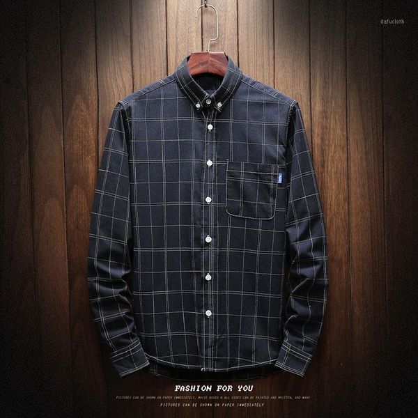 shirts men plaid long sleeved simple all-fmatch korean style trendy shirt mens ulzzang retro students daily leisure clothing1, White;black
shirts men plaid long sleeved simple all-fmatch korean style trendy shirt mens ulzzang retro students daily leisure clothing1, White;black