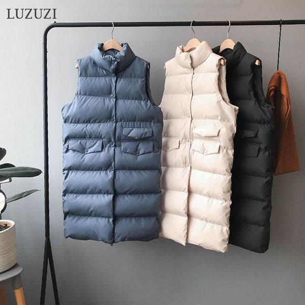 luzuzi autumn winter cotton women's vest ladies casual waistcoat female long vest sleeveless jacket for women slim fit warm coat 1023, Black;white
luzuzi autumn winter cotton women's vest ladies casual waistcoat female long vest sleeveless jacket for women slim fit warm coat 1023, Black;white