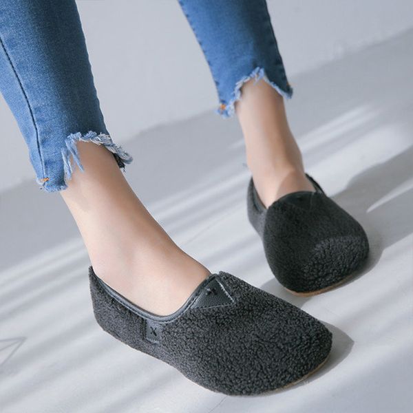 fashion home slippers women winter convenient warm casual shoes woman slip-on loafers soft flats office shoes women size 35-42 x1020, Black
fashion home slippers women winter convenient warm casual shoes woman slip-on loafers soft flats office shoes women size 35-42 x1020, Black