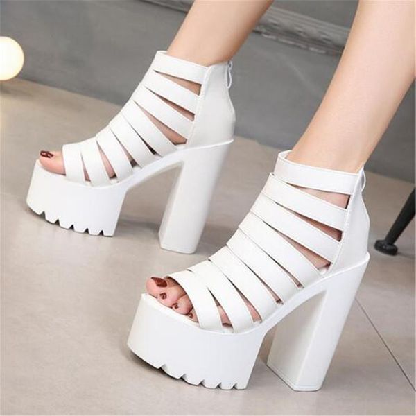 sandals women platform mid heel summer slip-on buckle ladies shoes waterproof pu 14cm thick high heels open toed woman, Black
sandals women platform mid heel summer slip-on buckle ladies shoes waterproof pu 14cm thick high heels open toed woman, Black