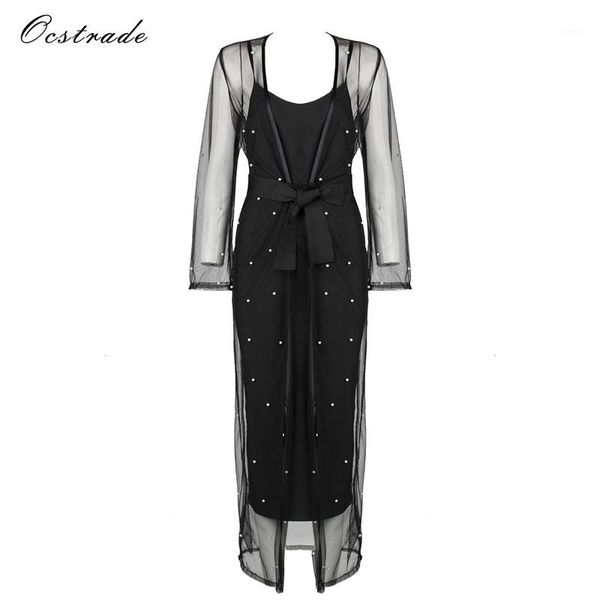 ocstrade women party dress 2018 spring summer new arrival black mesh long sleeve vestido bandage dress midi1, White;black
ocstrade women party dress 2018 spring summer new arrival black mesh long sleeve vestido bandage dress midi1, White;black