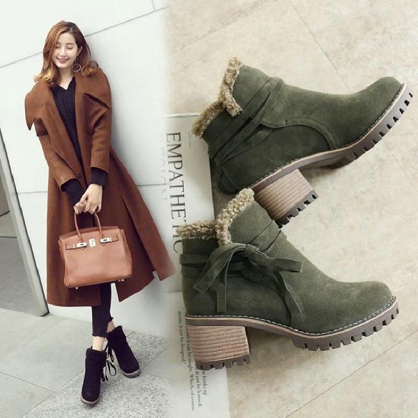 2020 ankle big size 35-43 slip-on 3 colors shoes women add warm fur platform winter shoes square heel woman snow boots plush, Black
2020 ankle big size 35-43 slip-on 3 colors shoes women add warm fur platform winter shoes square heel woman snow boots plush, Black