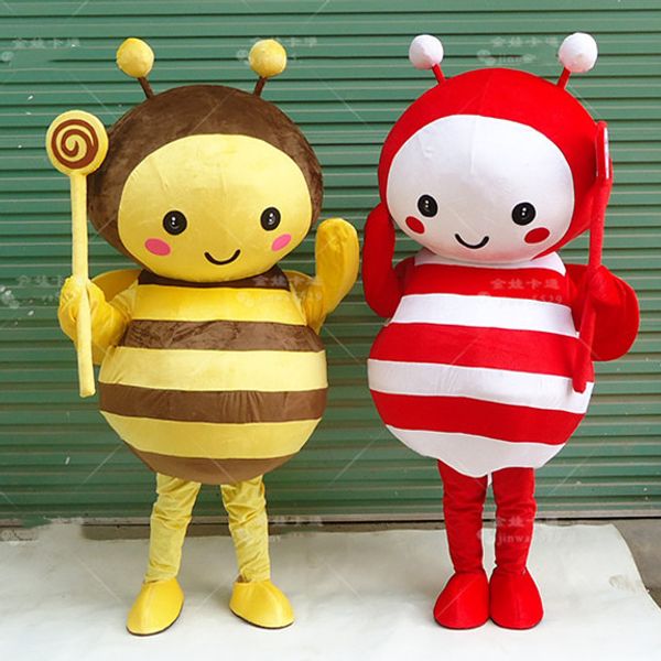 mascot costumes bee hornet mascot costume yellow bee mascot costume character apparel for halloween party advertising events, Red;yellow
mascot costumes bee hornet mascot costume yellow bee mascot costume character apparel for halloween party advertising events, Red;yellow