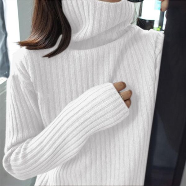 turtleneck sweater womens new base shirt autumn winter loose outer wear fashion inside pullover wool knit, White;black
turtleneck sweater womens new base shirt autumn winter loose outer wear fashion inside pullover wool knit, White;black