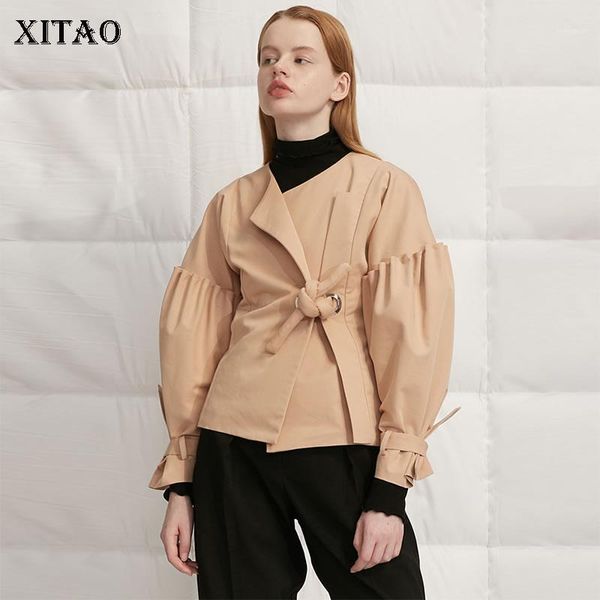 xitao pleated short personality jacket women clothes 2019 fashion loose casual slim waist bandage coat autumn new dmy11361, Black;brown
xitao pleated short personality jacket women clothes 2019 fashion loose casual slim waist bandage coat autumn new dmy11361, Black;brown