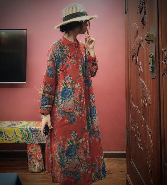 2020 luogu clay comfortable wash flower handle loose flowered robe 1621 2020 luogu clay comfortable wash flower handle loose flowered dress, Black;gray
2020 luogu clay comfortable wash flower handle loose flowered robe 1621 2020 luogu clay comfortable wash flower handle loose flowered dress, Black;gray