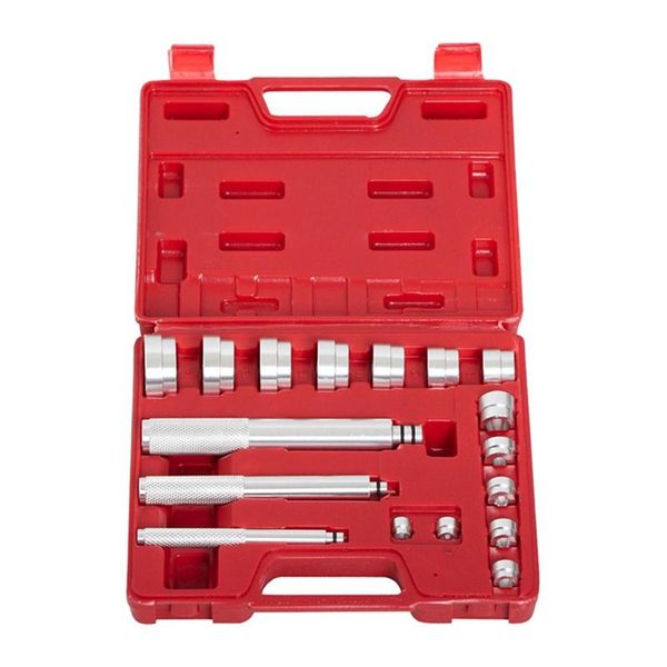 sv-17pcs bearing race ; seal driver master tool set aluminum wheel axle set new
