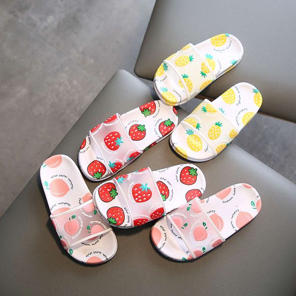 korean summer children's fruit strawberry cute slippers for girls, Black;red
korean summer children's fruit strawberry cute slippers for girls, Black;red
