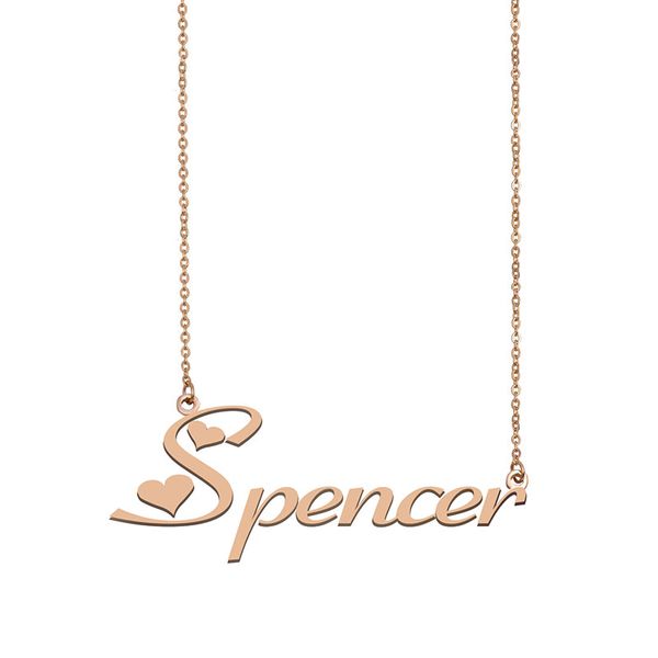 spencer name necklace custom nameplate pendant for women girls birthday gift kids friends jewelry 18k gold plated stainless steel, Silver
spencer name necklace custom nameplate pendant for women girls birthday gift kids friends jewelry 18k gold plated stainless steel, Silver