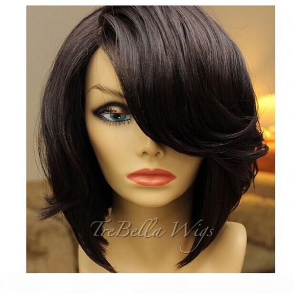 glueless 9a lace front human hair wigs short bob wigs brazilian remy hair glueless pre plucked silky for women 150% 13x4 natural black color, Black;brown
glueless 9a lace front human hair wigs short bob wigs brazilian remy hair glueless pre plucked silky for women 150% 13x4 natural black color, Black;brown