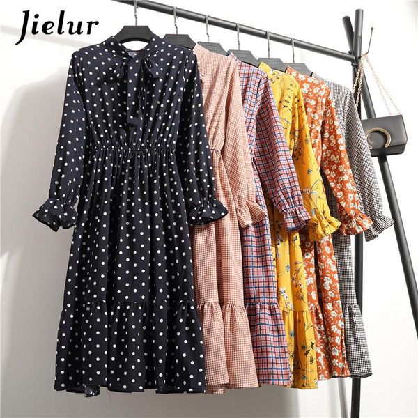 chiffon print dress women plaid dot floral loose vintage midi spring long sleeve high waist dresses polka ladies vestidos, Black;gray
chiffon print dress women plaid dot floral loose vintage midi spring long sleeve high waist dresses polka ladies vestidos, Black;gray