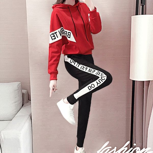 v1xcx women's sweater setfashionable sweater sweater loose korean style2020 spring and autumn fashiontrendy student sports and leisure, Gray
v1xcx women's sweater setfashionable sweater sweater loose korean style2020 spring and autumn fashiontrendy student sports and leisure, Gray