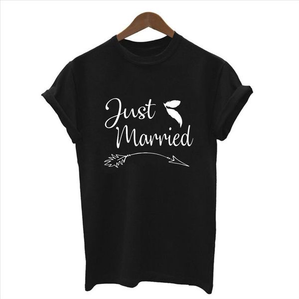 just married letter print t shirt women short sleeve o neck loose tshirt summer women tee shirt camisetas mujer, White
just married letter print t shirt women short sleeve o neck loose tshirt summer women tee shirt camisetas mujer, White