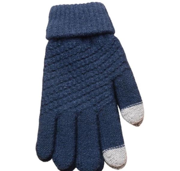 winter thermal gloves screen white black color knit twist wool man women winter keep warm mitt jllglw bde_jewelry, Blue;gray
winter thermal gloves screen white black color knit twist wool man women winter keep warm mitt jllglw bde_jewelry, Blue;gray