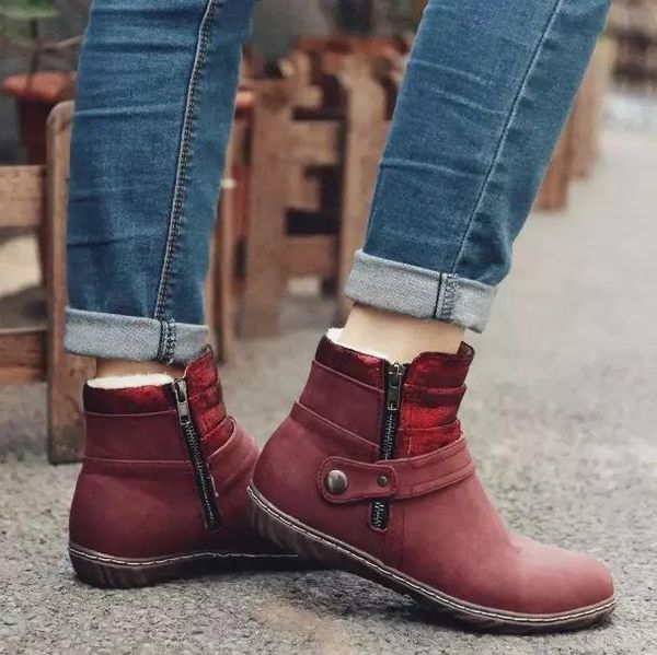 brand women's shoes low heels booties round toe boots-women winter footwear fashion large size mid calf mid-calf ladies, Black
brand women's shoes low heels booties round toe boots-women winter footwear fashion large size mid calf mid-calf ladies, Black